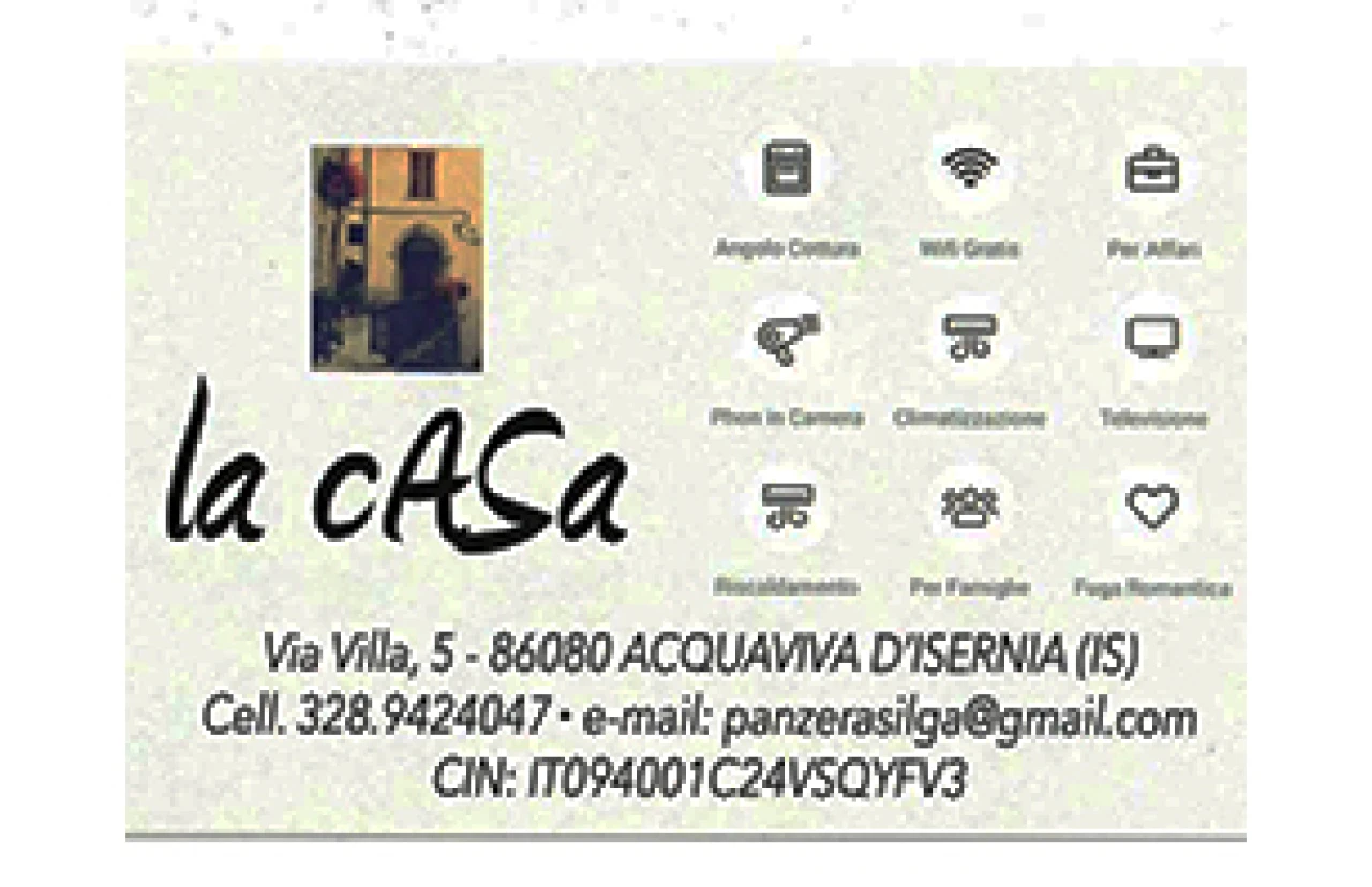 Banner La Casa 306 per 198 pixel